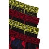 image:imageReebok Boys Underwear  4 Pack Performance Boys Boxer Briefs with Pouch  Flexible Stretch Moves with Him at School and Play MoistureWicking Fabric Reduces Sweat and IrritationChinese Red PrintBlackBlack PrintBlack