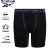 image:imageReebok Boys Underwear  4 Pack Performance Boys Boxer Briefs with Pouch  Flexible Stretch Moves with Him at School and Play MoistureWicking Fabric Reduces Sweat and IrritationJet Black