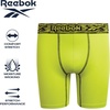 image:imageReebok Boys Underwear  4 Pack Performance Boys Boxer Briefs with Pouch  Flexible Stretch Moves with Him at School and Play MoistureWicking Fabric Reduces Sweat and IrritationBlackPale Yellow GreenBlackTangerine