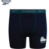 image:imageReebok Boys Underwear 4 Pack Performance MoistureWicking Boxer Briefs  Lightweight Breathable Fabric Keeps Kids Cool and Dry All Day TagFree Waistband Contour Support NoRideUp StayPut LegsMaritime BlueTeal BlueBlackPool Blue Print