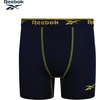 image:imageReebok Boys Underwear 4 Pack Performance MoistureWicking Boxer Briefs  Lightweight Breathable Fabric Keeps Kids Cool and Dry All Day TagFree Waistband Contour Support NoRideUp StayPut LegsBlithe PrintCitrus GreenMedium GreyMaritime Blue