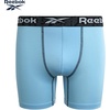 image:imageReebok Boys Underwear 4 Pack Performance MoistureWicking Boxer Briefs  Lightweight Breathable Fabric Keeps Kids Cool and Dry All Day TagFree Waistband Contour Support NoRideUp StayPut LegsBlack PrintLight BlueBlackLegion Blue