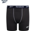 image:imageReebok Boys Underwear 4 Pack Performance MoistureWicking Boxer Briefs  Lightweight Breathable Fabric Keeps Kids Cool and Dry All Day TagFree Waistband Contour Support NoRideUp StayPut LegsDark GreyMaritime BlueBlue DepthsMonument Print