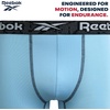 image:imageReebok Boys Underwear 4 Pack Performance MoistureWicking Boxer Briefs  Lightweight Breathable Fabric Keeps Kids Cool and Dry All Day TagFree Waistband Contour Support NoRideUp StayPut LegsBlack PrintLight BlueBlackLegion Blue