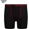 image:imageReebok Boys Underwear 5 Pack Performance MoistureWicking Boxer Briefs  Lightweight MoistureWicking Fabric Keeps Skin Dry Flexible StayPut Legs Prevent Riding Up During ActivityJet Black