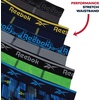 image:imageReebok Boys Underwear 5 Pack Performance MoistureWicking Boxer Briefs  Lightweight MoistureWicking Fabric Keeps Skin Dry Flexible StayPut Legs Prevent Riding Up During ActivityBlithe PrintGreen FlashGreysMaritime Blue