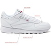image:imageReebok Classic Leather Sneakers for Women  Casual Tennis Womens ShoesFootwear WhiteFootwear WhitePure Grey3