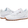 image:imageReebok Classic Leather Sneakers for Women  Casual Tennis Womens ShoesFootwear WhitePure Grey3Reebok Gum3