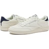 image:imageReebok Club C 85 Mens Tennis Shoes Casual Fashion White Sneakers for MenChalkNavyFlint Grey Metallic