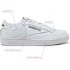image:imageReebok Club C 85 Mens Tennis Shoes Casual Fashion White Sneakers for MenFootwear WhiteFootwear WhiteCore Black