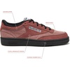 image:imageReebok Club C 85 Mens Tennis Shoes Casual Fashion White Sneakers for MenScortched EarthBlackWhite