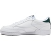 image:imageReebok Club C 85 Mens Tennis Shoes Casual Fashion White Sneakers for MenWhiteBreakaway GreenFlint Grey Metallic