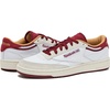 image:imageReebok Club C 85 Mens Tennis Shoes Casual Fashion White Sneakers for MenWhiteRetro RedChalk