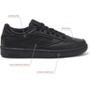 image:imageReebok Club C 85 Vintage Tennis Sneakers for Women Casual White Womens Shoes Size 5 to 11BlackBlackBlack