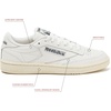 image:imageReebok Club C 85 Vintage Tennis Sneakers for Women Casual White Womens Shoes Size 5 to 11ChalkVintage ChalkBlack
