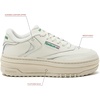 image:imageReebok Club C Extra Platform Sneakers for Women  White Casual Tennis Womens Fashion Sneakers  Womens Shoes Size 5 to 11ChalkChalkGlen Green