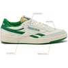 image:imageReebok Club C Revenge Vintage Sneakers for Men  Casual Tennis Mens ShoesChalkWhiteGlen Green