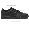 image:imageReebok Court Advance Sneakers for Men  Casual Tennis Mens Shoes Size 6 to 15Core BlackPure GreyCore Black