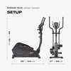 image:imageReebok FR20 Home Elliptical Cross Trainer Black Cardio Exercise 8 Resistance Levels 264 lb Capacity Plus 60 Day Free Kinomap Membership