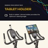 image:imageReebok FR30 Sprint Bike Bluetooth Compatible Stationary Bike 32 Resistance Levels Adjustable SaddleStraps Exercise Bike with TabletPhone Holder