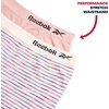 image:imageReebok Girls Boyshorts  2 Pack Seamless Cartwheel Bike Shorts 3  Combines BikeShort Coverage with Panty Comfort Breathable Stretch Fabric Holds Its Shape Wear After WearPink SpacedyeRose