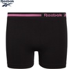 image:imageReebok Girls Boyshorts  4 Pack Seamless Cartwheel Bike Shorts 3  Combines BikeShort Coverage with Panty Comfort Machine Washable Fabric Retains Its Stretch Wear After WearBlackBlack