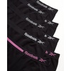 image:imageReebok Girls Boyshorts  8 Pack Seamless Cartwheel Bike Shorts 3  Combines BikeShort Coverage with Panty Comfort Machine Washable Fabric Retains Its Stretch Wear After WearAll Black