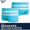image:imageReebok Girls Boyshorts 10 Pack Performance Stretch Seamless Underwear  Smooth NoShow BoxerBrief Coverage Under Leggings Uniforms amp Dresses TagFree Stays Put with Breathable ComfortFuchsia StripesWhiteAqua StripesPinkSharkskin Stripes