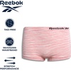 image:imageReebok Girls Boyshorts 4 Pack Performance Stretch Seamless Underwear  Soft Easy Coverage for School Play and Lounging Smooth Fit Flexes Through Sports and SleepoversBlack