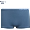 image:imageReebok Girls Boyshorts 4 Pack Performance Stretch Seamless Underwear  Soft Easy Coverage for School Play and Lounging Smooth Fit Flexes Through Sports and SleepoversSteel GreyFaded DenimWhiteWhite Spacedye