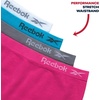 image:imageReebok Girls Boyshorts 4 Pack Performance Stretch Seamless Underwear  Soft Easy Coverage for School Play and Lounging Smooth Fit Flexes Through Sports and SleepoversSteel GreyCarmine RoseScuba BlueWhite