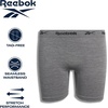 image:imageReebok Girls Boyshorts 4 Pack TagFree Seamless Long Leg Boxers 5 Inseam  Soft IrritationFree Comfort for Active Kids Supportive FullCoverage Fit Through Every ActivityBlack Contrast