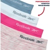 image:imageReebok Girls Boyshorts 4 Pack TagFree Seamless Long Leg Boxers 5 Inseam  Soft IrritationFree Comfort for Active Kids Supportive FullCoverage Fit Through Every ActivityWhiteFaded DenimWhite SpacedyeBright Pink