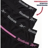 image:imageReebok Girls Boyshorts 4 Pack TagFree Seamless Long Leg Boxers 5 Inseam  Soft IrritationFree Comfort for Active Kids Supportive FullCoverage Fit Through Every ActivityBlack Contrast