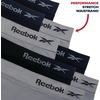 image:imageReebok Girls Boyshorts 8 Pack Soft Stretch Seamless Long Leg Underwear 5  Smooth Flexible Construction Gives Active Kids FullCoverage Comfort That Moves Through Every ActivityBlackSteel Grey