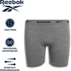image:imageReebok Girls Boyshorts 8 Pack Soft Stretch Seamless Long Leg Underwear 5  Smooth Flexible Construction Gives Active Kids FullCoverage Comfort That Moves Through Every ActivityBlack