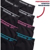 image:imageReebok Girls Boyshorts 8 Pack Soft Stretch Seamless Long Leg Underwear 5  Smooth Flexible Construction Gives Active Kids FullCoverage Comfort That Moves Through Every ActivityBlack