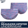 image:imageReebok Girls Hipster Panties 4 Pack Soft Stretch Seamless Underwear  Smooth Flexible Fabric with a TagFree Design for IrritationFree Comfort Secure Fit Without Pinching or DiggingSpace DyeLotus Rouge Red Sharkskin