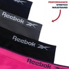 image:imageReebok Girls Hipster Panties 4 Pack Soft Stretch Seamless Underwear  Smooth Flexible Fabric with a TagFree Design for IrritationFree Comfort Secure Fit Without Pinching or DiggingBlackBlackSteel GreyCarmine Rose