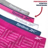 image:imageReebok Girls Hipster Panties 5 Pack Soft Stretch Seamless Underwear  Breathable MoistureWicking Fabric Keeps Her Fresh and Confident Everyday Smooth Comfort in Every MoveWhiteNavyGreyPrintPink