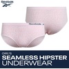 image:imageReebok Girls Hipster Panties 8 Pack Soft Stretch Seamless Underwear  Smooth Flexible Fabric with a TagFree Design for IrritationFree Comfort Secure Fit Without Pinching or DiggingWhiteMajolica BlueSteel GreyPink Jacquard