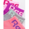 image:imageReebok Girls Quarter Socks 12 Pack Quarter Cut Arch Support Athletic Socks  Stretchfit Knit Contours to Feet Moisturewicking Fabric Seamless Toe Closure Cushioned HeelPink Multi
