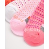 image:imageReebok Girls Quarter Socks 12 Pack Quarter Cut Arch Support Athletic Socks  Stretchfit Knit Contours to Feet Moisturewicking Fabric Seamless Toe Closure Cushioned HeelPink Assorted