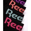 image:imageReebok Girls Quarter Socks 6 Pack MoistureWicking Girls Athletic Socks  Cushioned Footbed with a Seamless Toe and Snug LowRise Fit for AllDay ComfortBlack Logo