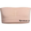 image:imageReebok Girls Training Bra  3 Pack or 6 Pack Ultra Soft Seamless Strapless Bandeau Bra for Girls with Removable PadsDusty RoseWhiteBlack3pk