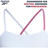 image:imageReebok Girls Training Bras  2 Pack Racerback Bralettes Removable Pads  SuperSoft Fabric with a Sporty RacerStyle Back Fit Stays Comfortably in Place Through Dance Gym and PlayBlack JacquardWhite