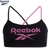 image:imageReebok Girls Training Bras  2 Pack Racerback Bralettes Removable Pads  SuperSoft Fabric with a Sporty RacerStyle Back Fit Stays Comfortably in Place Through Dance Gym and PlayBlack JacquardWhite