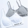 image:imageReebok Girls Training Bras  4 Pack Racerback Bralettes Removable Pads  SuperSoft Fabric with a Sporty RacerStyle Back Fit Stays Comfortably in Place Through Dance Gym and PlayGreyWhite