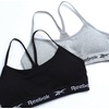 image:imageReebok Girls Training Bras  4 Pack Racerback Bralettes Removable Pads  SuperSoft Fabric with a Sporty RacerStyle Back Fit Stays Comfortably in Place Through Dance Gym and PlayBlackGrey