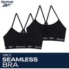 image:imageReebok Girls Training Bras  4 Pack Racerback Bralettes Removable Pads  SuperSoft Fabric with a Sporty RacerStyle Back Fit Stays Comfortably in Place Through Dance Gym and PlayBlackGrey